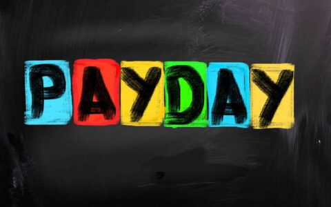 Graphic words: payday