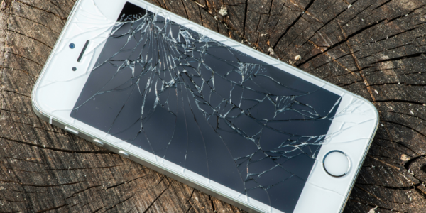 iPone with broken screen
